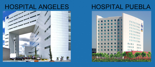 Hospital Angeles y Hospital Puebla